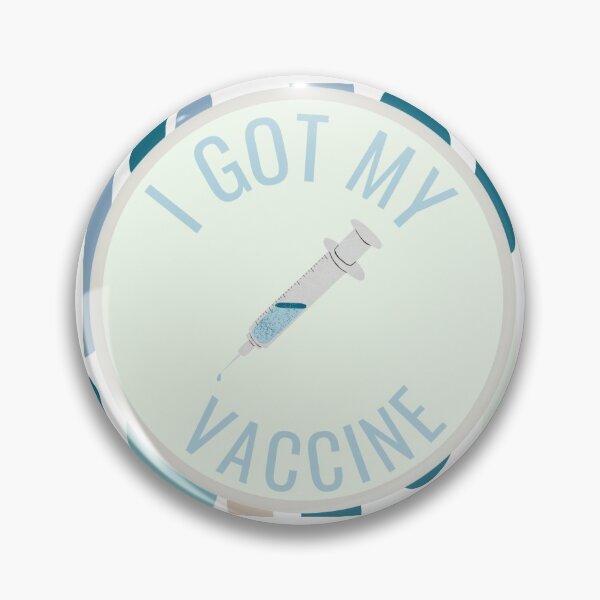 Item preview, Blue Vaccine Sticker designed and sold by courtice.