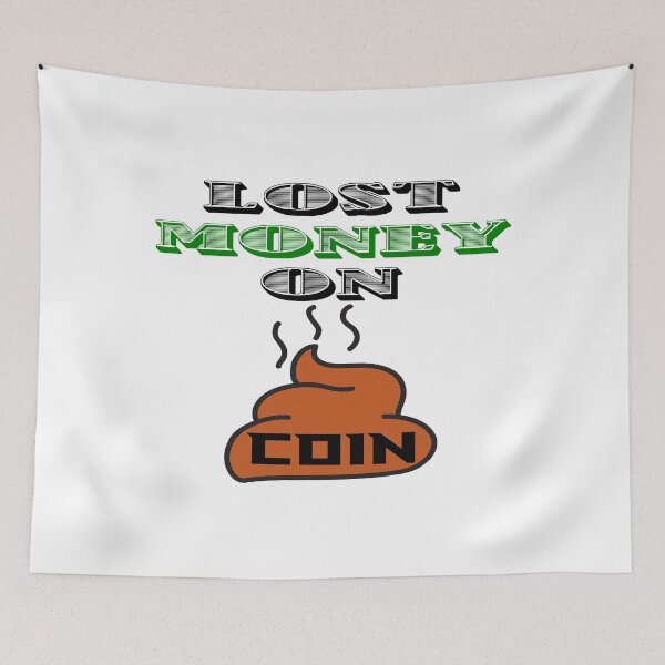 Item preview, Lost Money On Shitcoin designed and sold by DomGDesign.