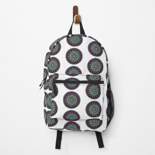 Item preview, Pink, Green, and Teal Dotted Mandala designed and sold by Cedarrue.