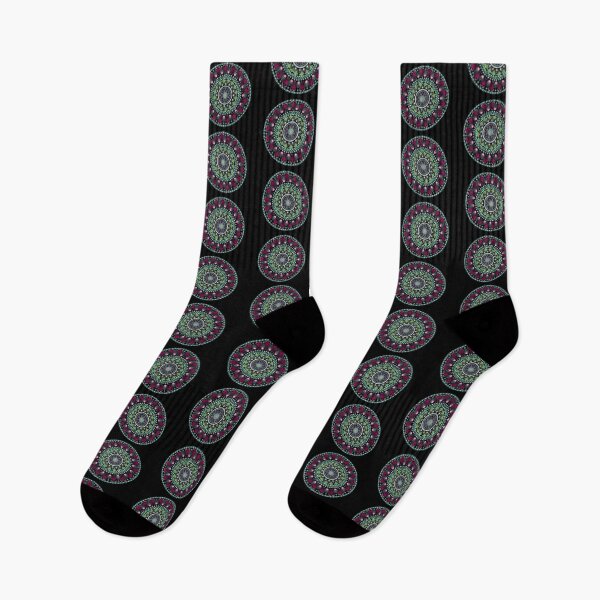 Item preview, Pink, Green, and Teal Dotted Mandala designed and sold by Cedarrue.