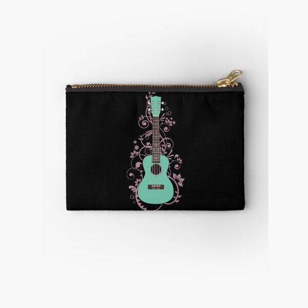 Item preview, Surf Green Ukulele Flowering Vines designed and sold by nightsworthy.