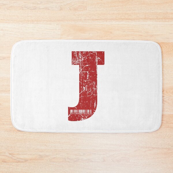 Item preview, Red Grunge Monogram Letter "J" I Am Unique designed and sold by SunnyStreet.