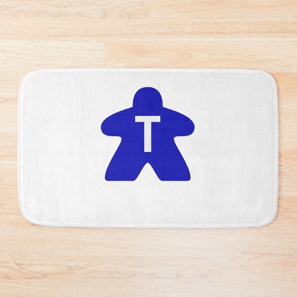 Item preview, "T" Meeple in Blue designed and sold by Narellish.