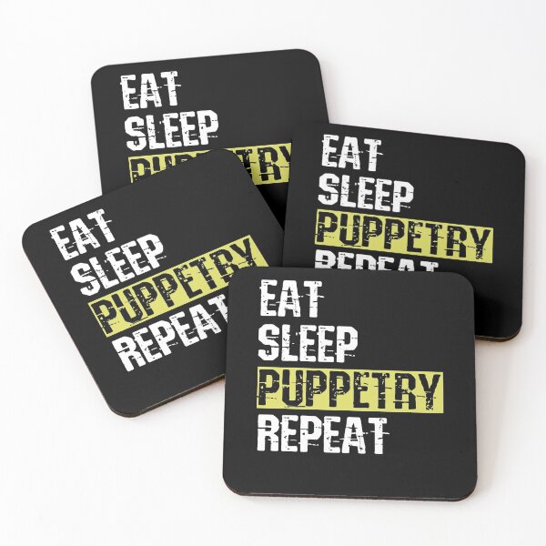 Item preview, Lover Gift Eat Sleep Puppetry Gifts For Movie Fan designed and sold by GladysBaumbach.