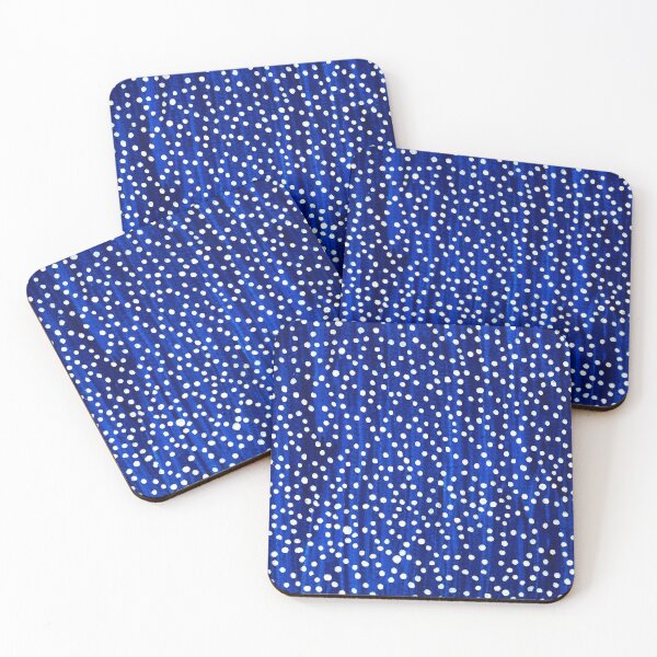 Item preview, Infinite Web White Dots Over Blue designed and sold by studioanalog.