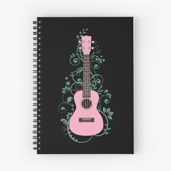 Item preview, Pink Ukulele Flowering Vines designed and sold by nightsworthy.