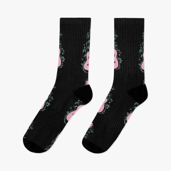 Item preview, Pink Ukulele Flowering Vines designed and sold by nightsworthy.