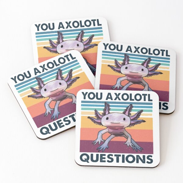 Item preview, Retro 90s Axolotl Shirt Funny You Axolotl Questions Shirt designed and sold by BuzzboxDes12.