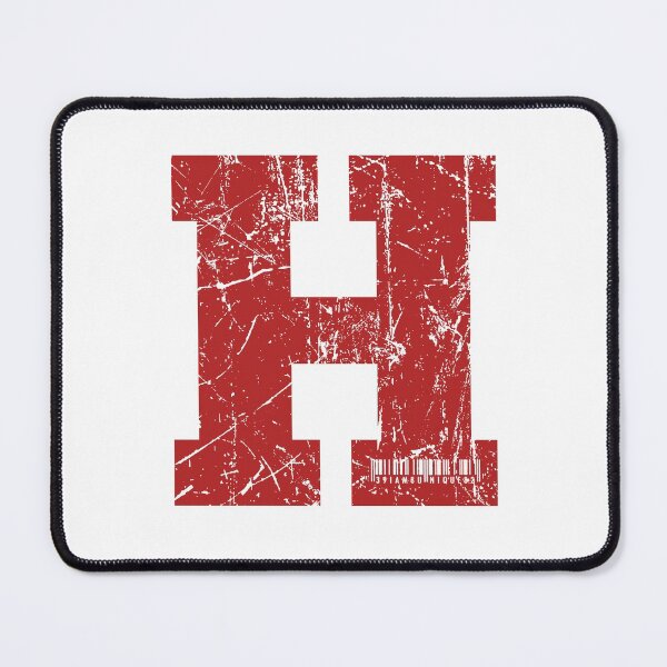 Item preview, Red Grunge Monogram Letter "H" I Am Unique designed and sold by SunnyStreet.