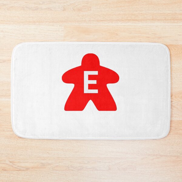 Item preview, "E" Meeple in Red designed and sold by Narellish.