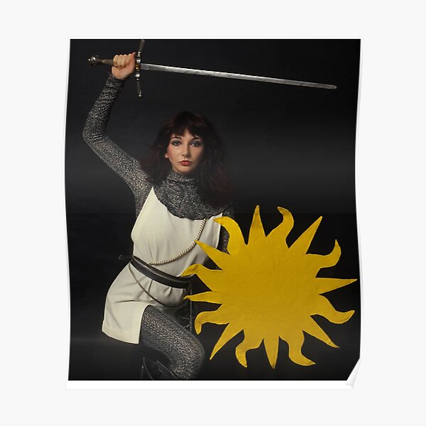 Kate Tee Bush Poster