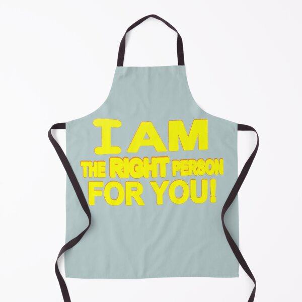 Item preview, Cute Expression Artwork Design "The Right Person". Buy Now designed and sold by Health And Fitness Posts e-Store.