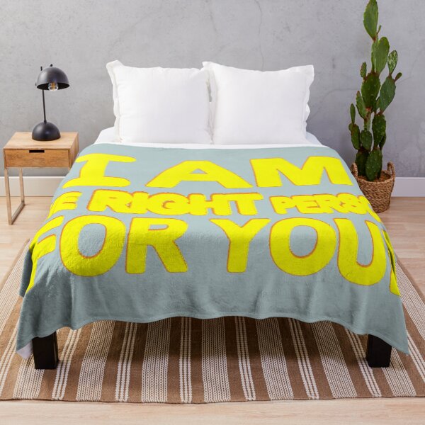 Item preview, Cute Expression Artwork Design "The Right Person". Buy Now designed and sold by Health And Fitness Posts e-Store.