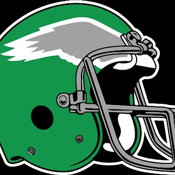 Philadelphia Eagles Old Helmet Wing 3 Vinyl Sticker 