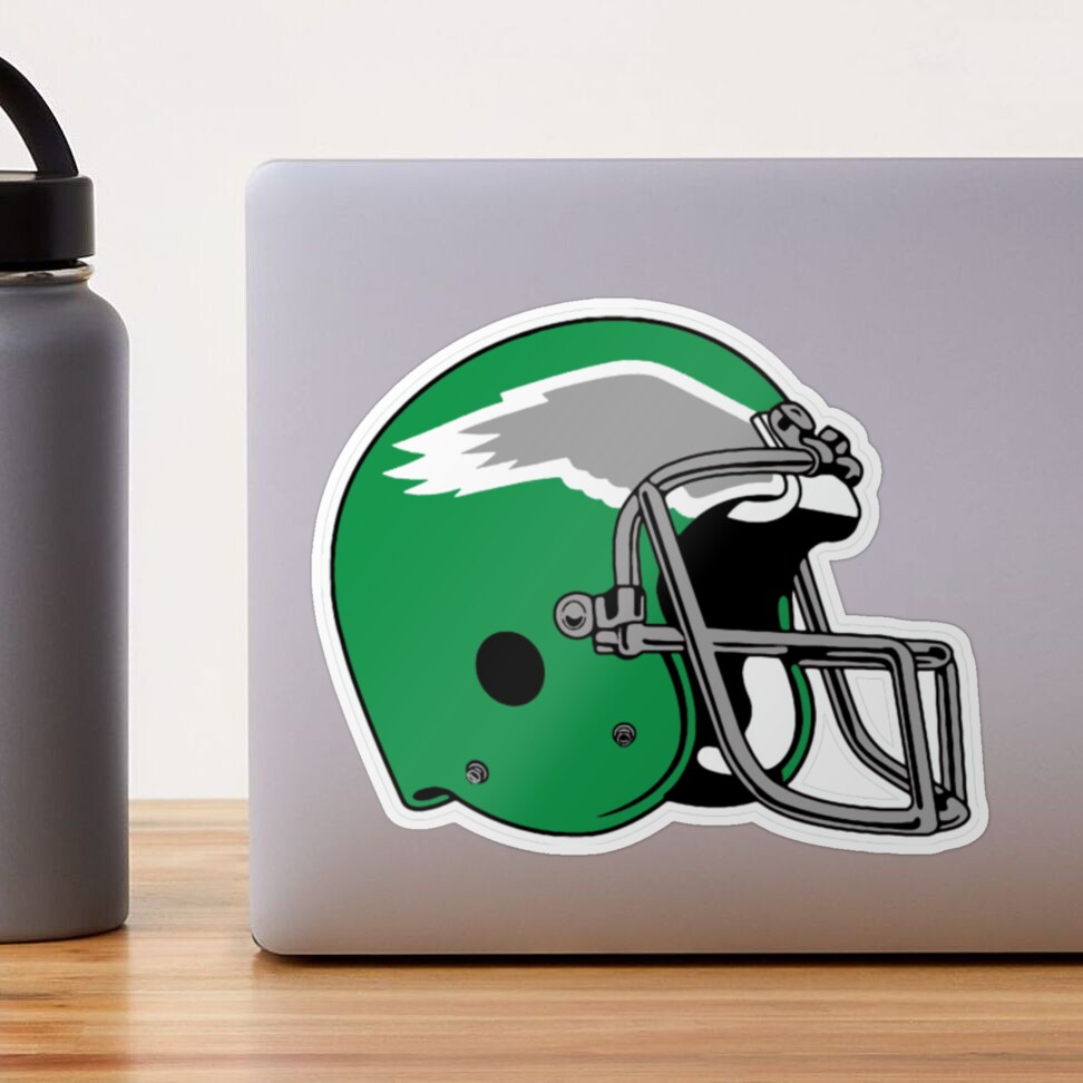 Eagles 80's Throwback Helmet Sticker for Sale by YoungSweeney