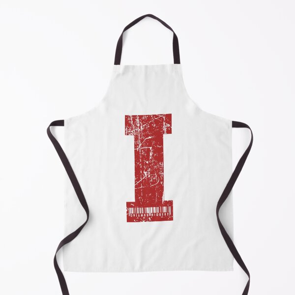 Item preview, Red Grunge Monogram Letter "I" I Am Unique designed and sold by SunnyStreet.