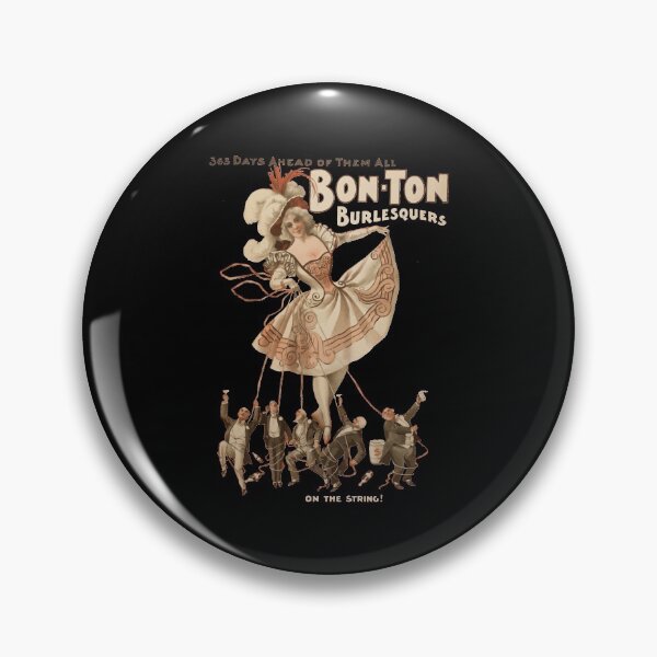 Item preview, Men Women Bon Ton Burlesque Funny Men Fan designed and sold by GladysBaumbach.
