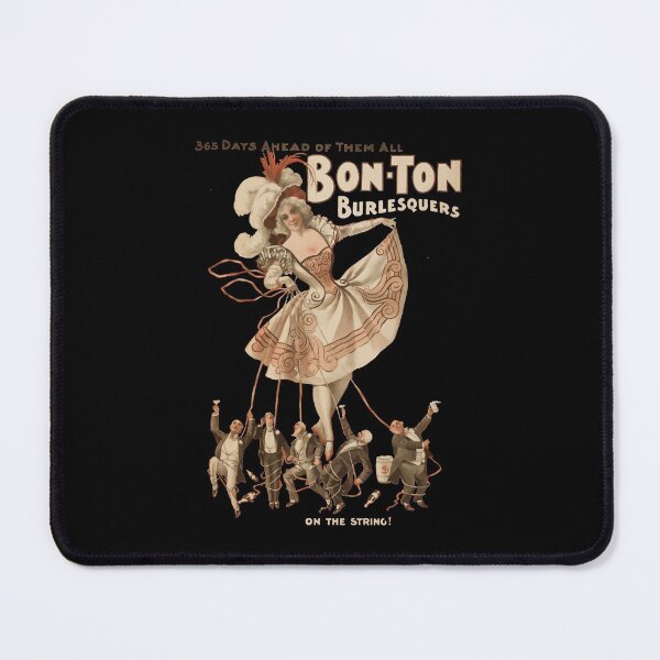 Item preview, Men Women Bon Ton Burlesque Funny Men Fan designed and sold by GladysBaumbach.