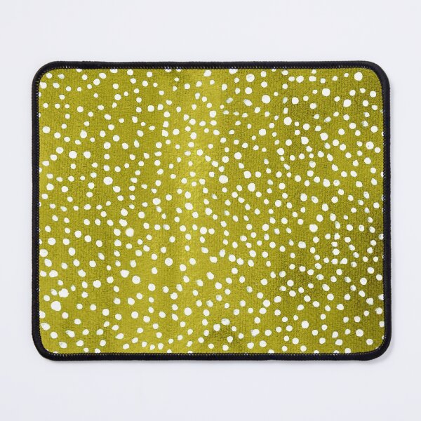 Item preview, Infinite Web White Dots Over Olive designed and sold by studioanalog.