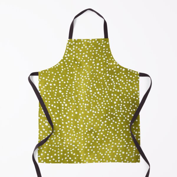 Item preview, Infinite Web White Dots Over Olive designed and sold by studioanalog.