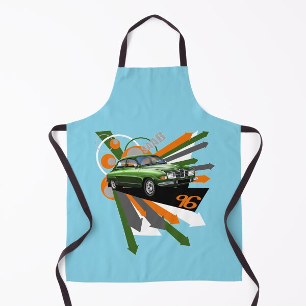 Item preview, Saab 96 _Explosion_ illustration designed and sold by AllagashDesigns.