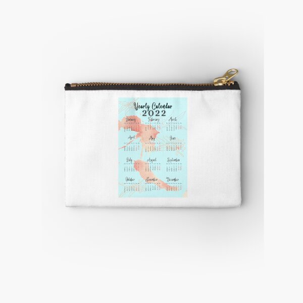 Item preview, Yearly Calendar for 2022 Coffee Splatter Theme designed and sold by Megan Nicole Czerwinski.