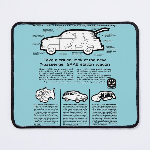 Item preview, SAAB 95 designed and sold by AllagashDesigns.