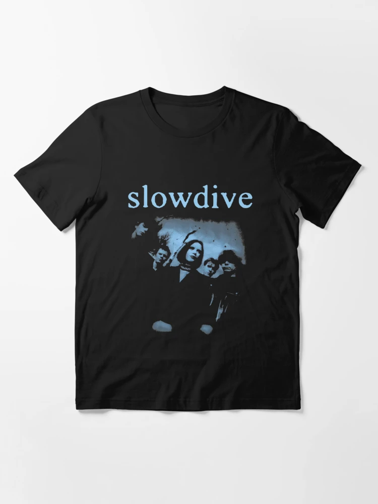 SLOWDIVE CHARACTER T SHIRT RED MARL SIZE L