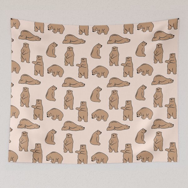 Item preview, Happy bear dancing designed and sold by MobertsonArt.