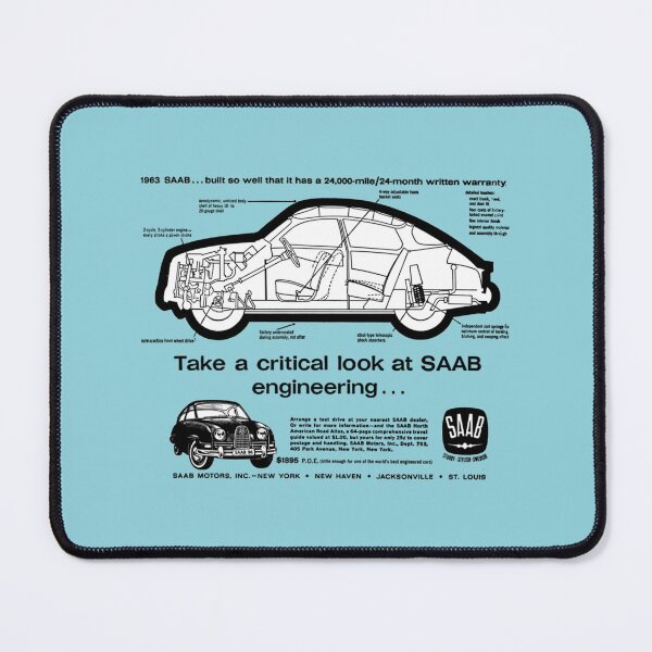 Item preview, SAAB 96 designed and sold by AllagashDesigns.
