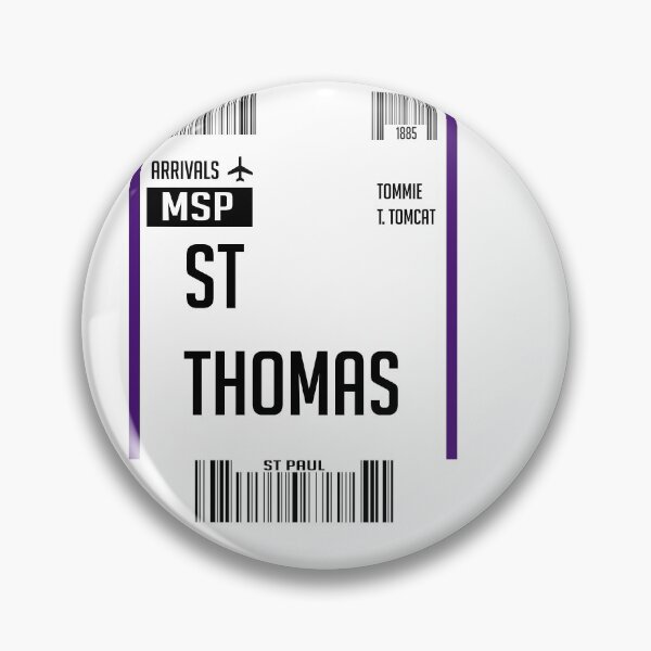 Item preview, University of St. Thomas Boarding Pass designed and sold by Becca Miller.