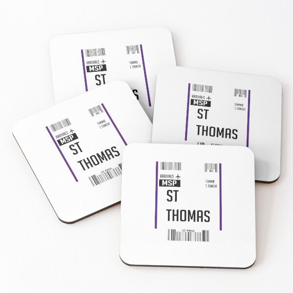 Item preview, University of St. Thomas Boarding Pass designed and sold by Becca Miller.