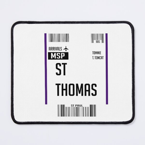 Item preview, University of St. Thomas Boarding Pass designed and sold by Becca Miller.