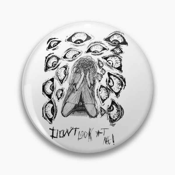 Item preview, anxiety feels like - don't look at me designed and sold by SydRayne.