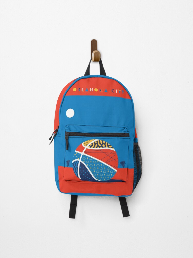Oklahoma City Backpack; Basketball Backpack; Backpack Men And Women; Kids  Backpack ; Oklahoma City Oklahoma; NBA Fan Art  Backpack for Sale by  jkahindo