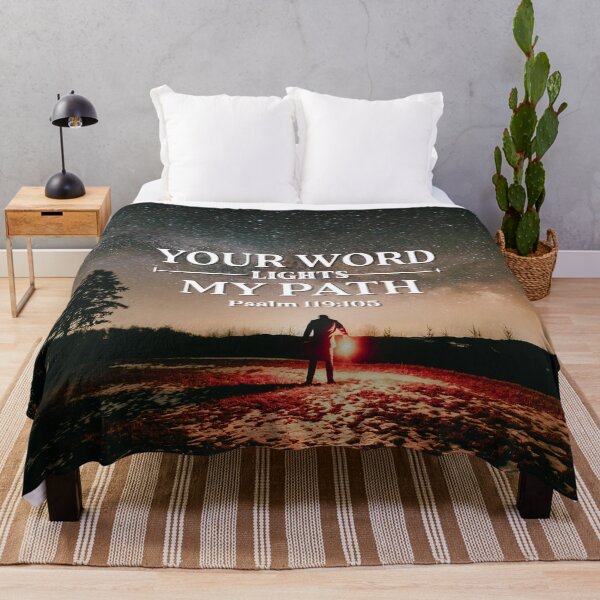 Item preview, Your Word Lights My Path Psalm 119 Verse 105 designed and sold by MJDezigns.