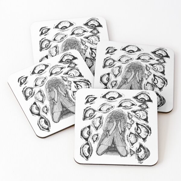 Item preview, anxiety feels like - don't look at me (without words) designed and sold by SydRayne.