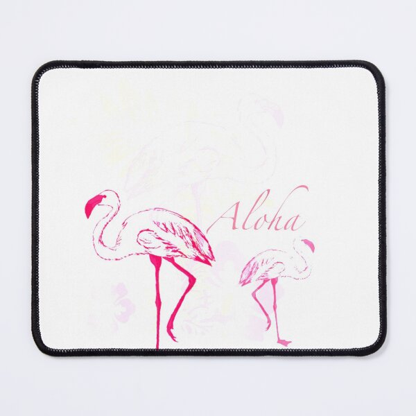 Item preview, Tropical Luau Hawaiian Tshirt Pink Flamingos designed and sold by BeyerHuni.