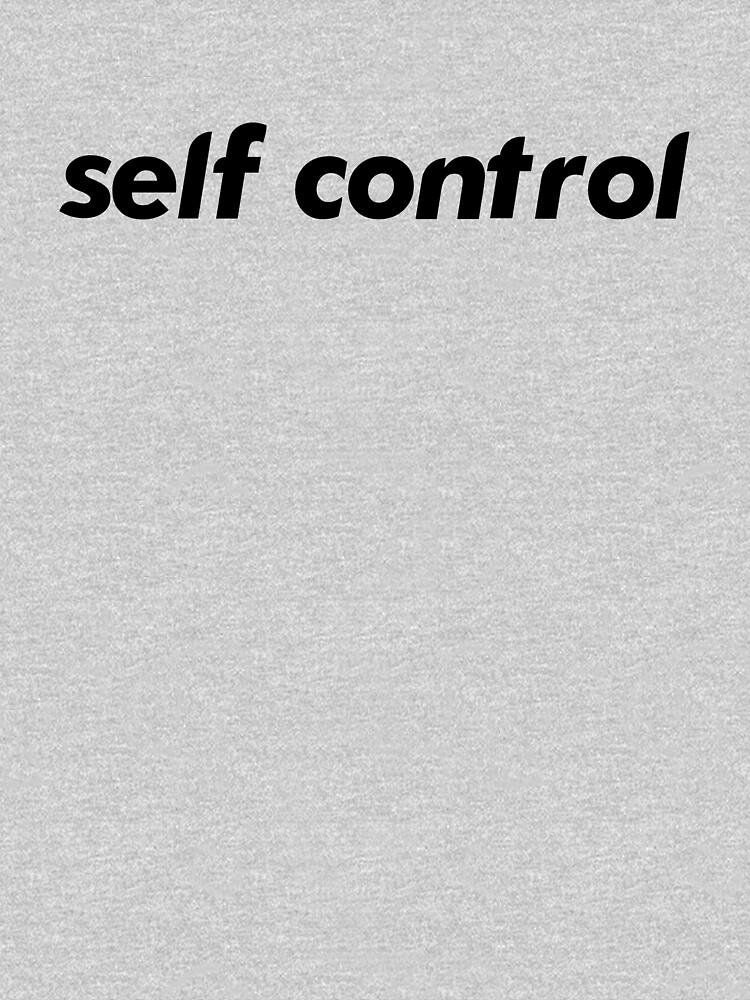 "Self Control" Tshirt for Sale by cobyshimabukuro Redbubble frank