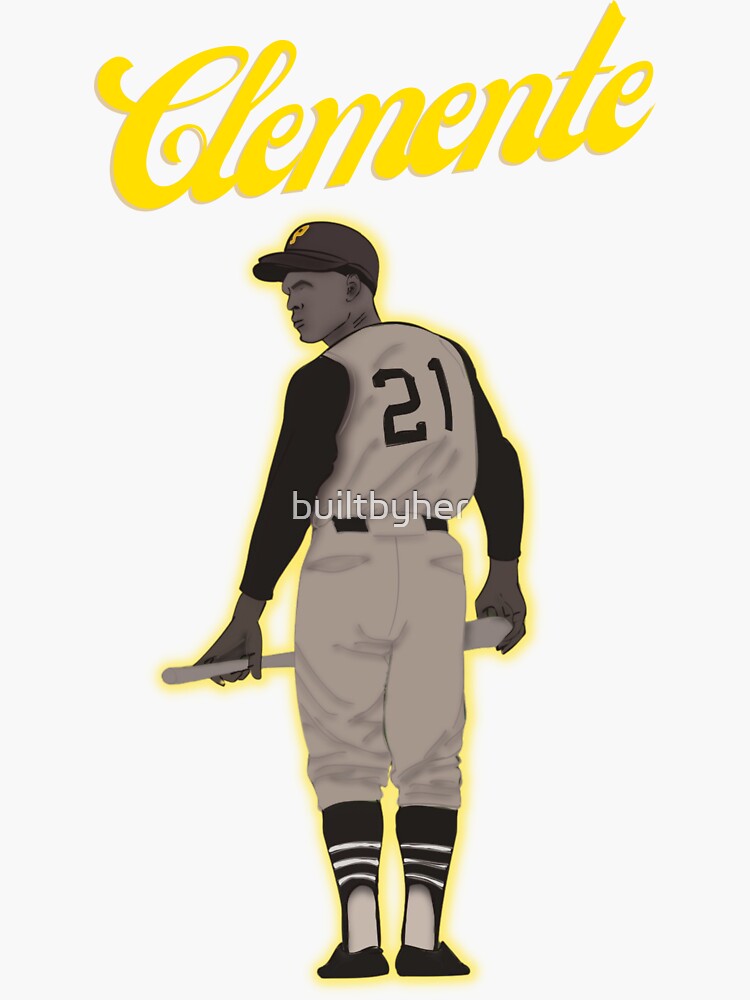 Roberto Clemente Sticker for Sale by DFurco