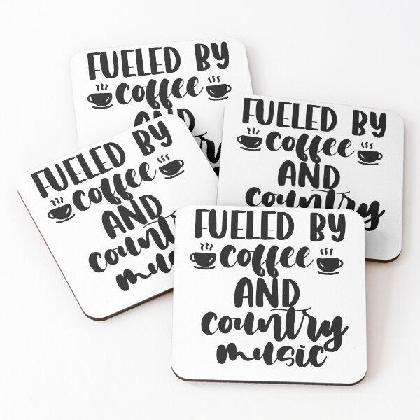 Item preview, Fueled By Coffee and Country Music designed and sold by ViviTV.