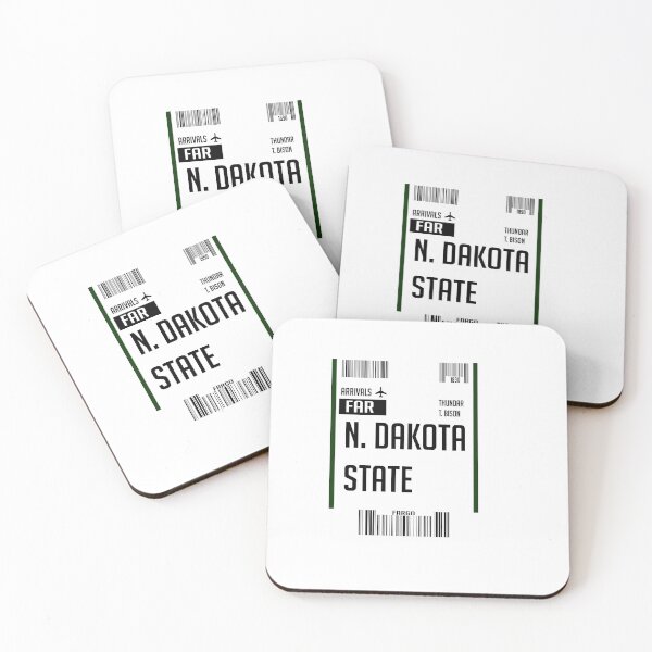 Item preview, North Dakota State University Boarding Pass designed and sold by Becca Miller.
