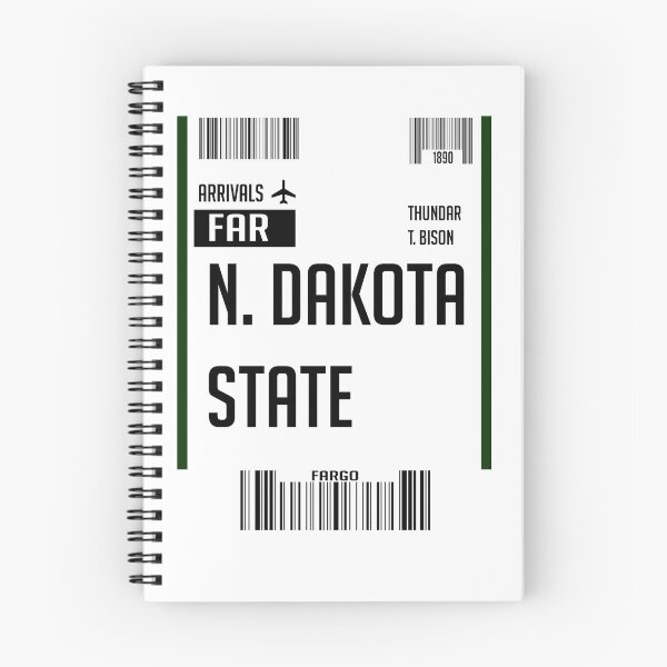 Item preview, North Dakota State University Boarding Pass designed and sold by Becca Miller.