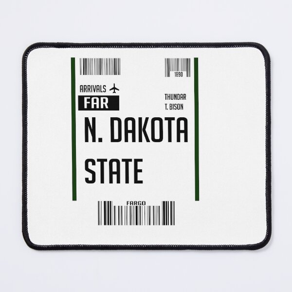 Item preview, North Dakota State University Boarding Pass designed and sold by Becca Miller.