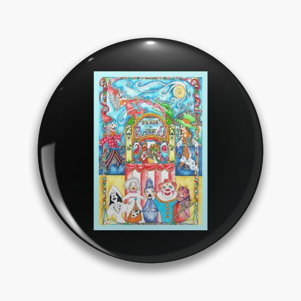 Item preview, Needed Gifts Punch And Judy Collage In Pen And Ink  Graphic For Fans designed and sold by GladysBaumbach.