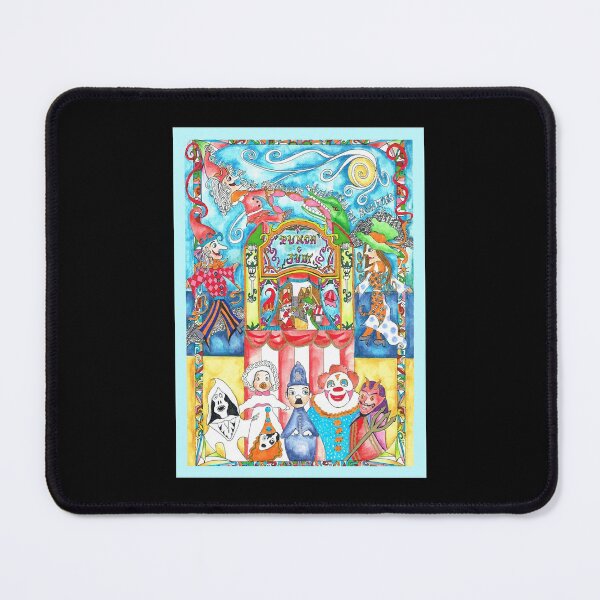 Item preview, Needed Gifts Punch And Judy Collage In Pen And Ink Graphic For Fans designed and sold by GladysBaumbach.