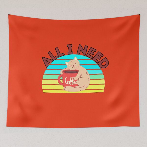 Item preview, All I Need Is Coffee Next To My Cat designed and sold by Innovational.
