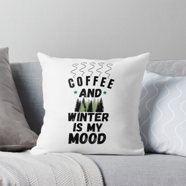 Item preview, coffee and winter is my mood gift designed and sold by salahnewdesign.