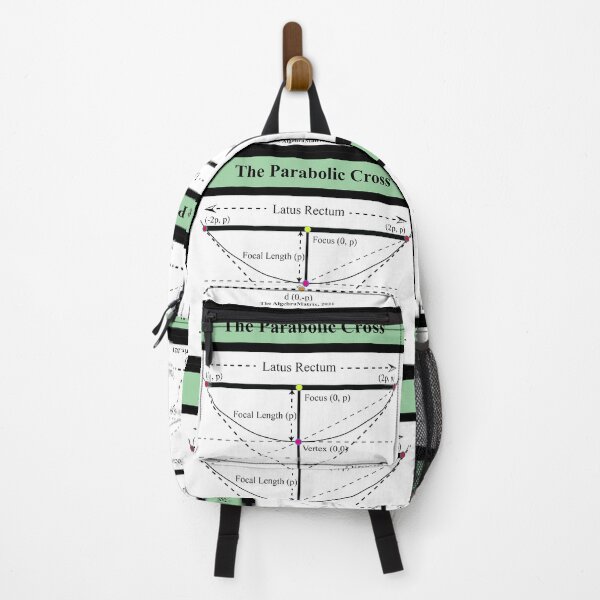 Item preview, The Parabolic Cross, The AlgebraMatrix at Redbubble, Winter 2021 designed and sold by Mark Stansberry.