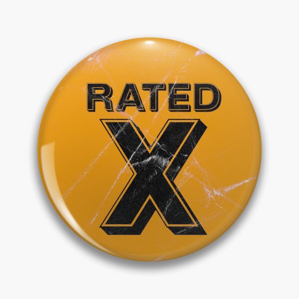 Item preview, Rated X Retro VHS Sticker designed and sold by wildeyemovies.